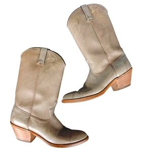 Dingo Men's Cowboy Boots Taupe Western Boots Size 9 E